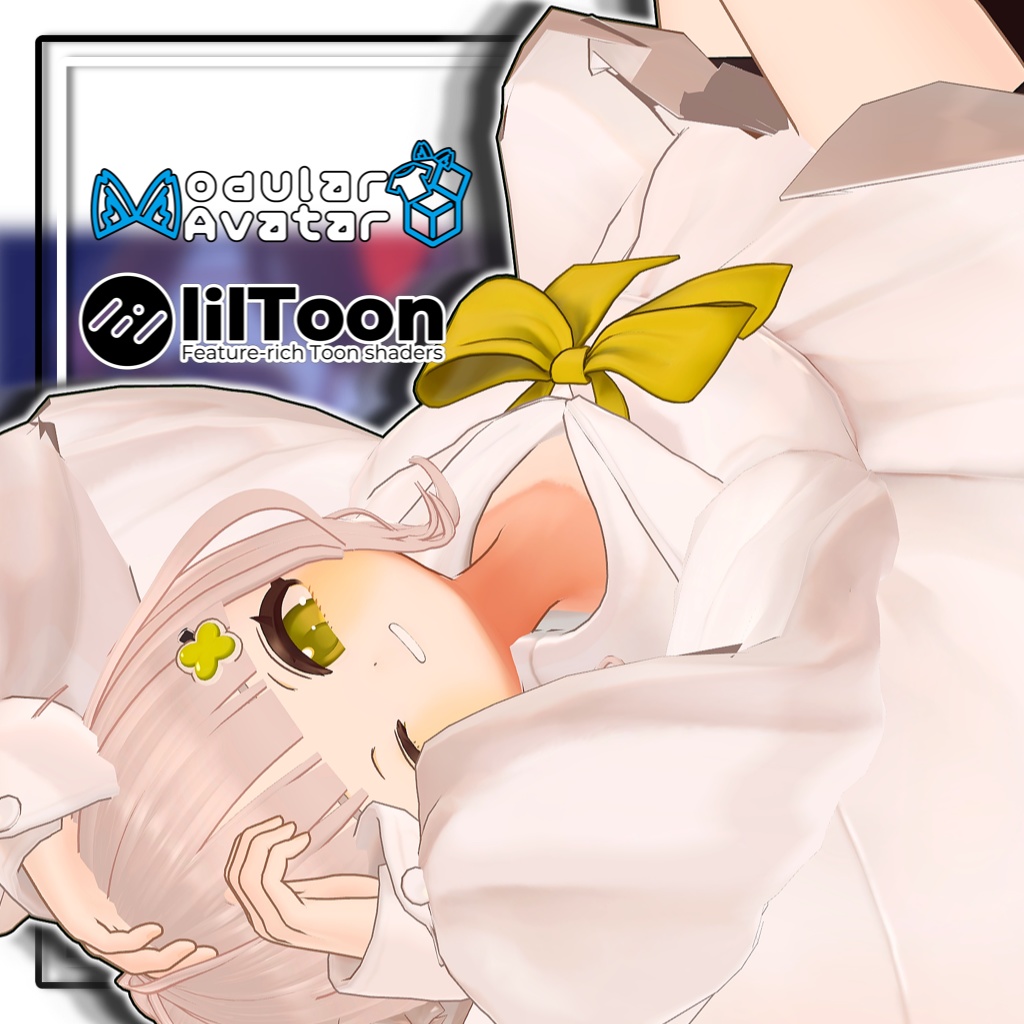 【大幅アップデート!】崩しお団子ヘア【6アバター対応】