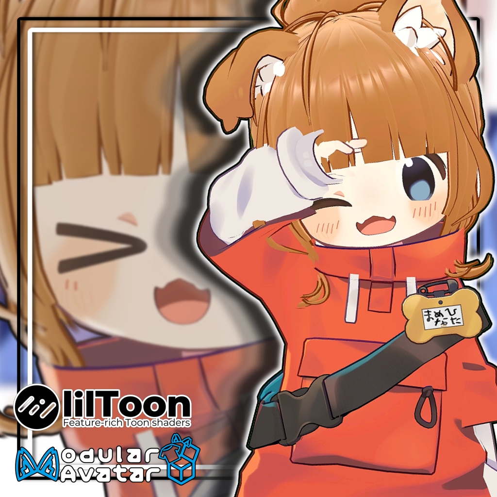 【大幅アップデート!】崩しお団子ヘア【6アバター対応】