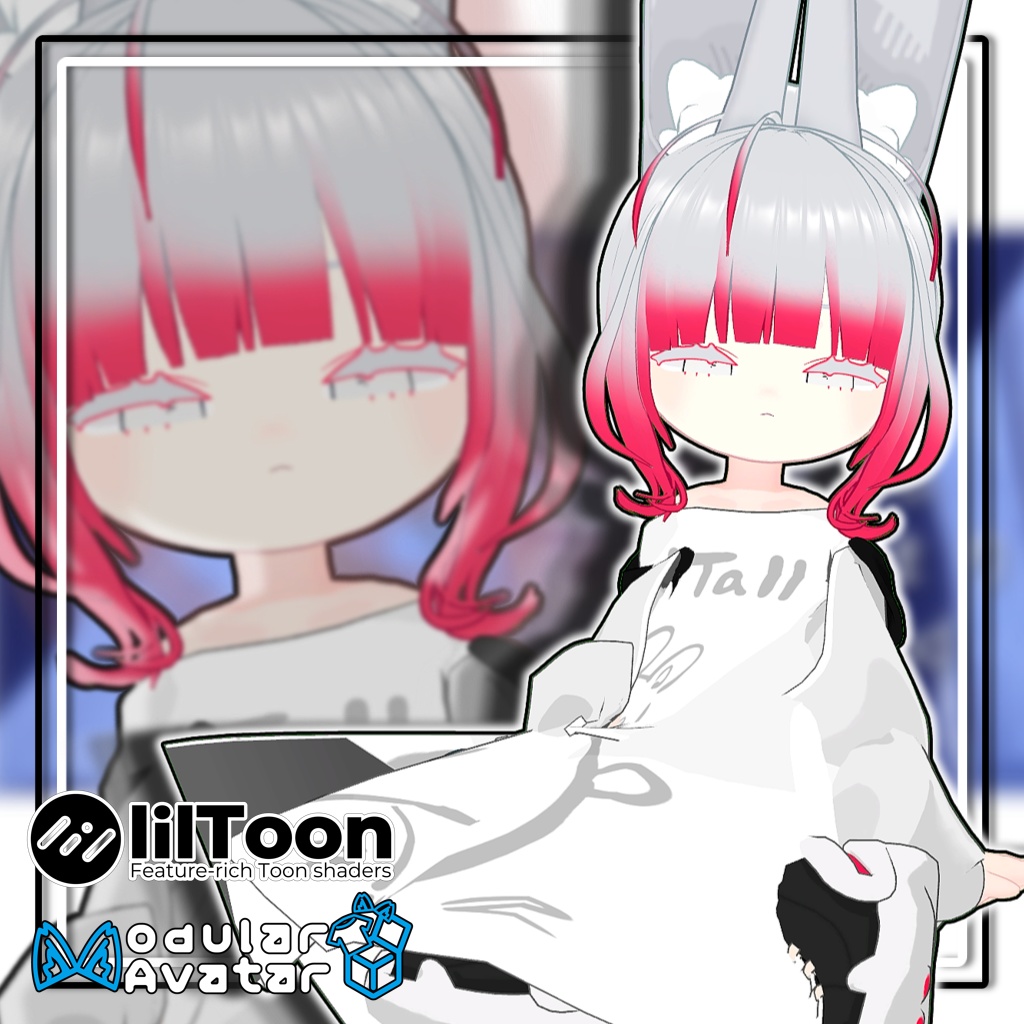 【大幅アップデート!】崩しお団子ヘア【6アバター対応】