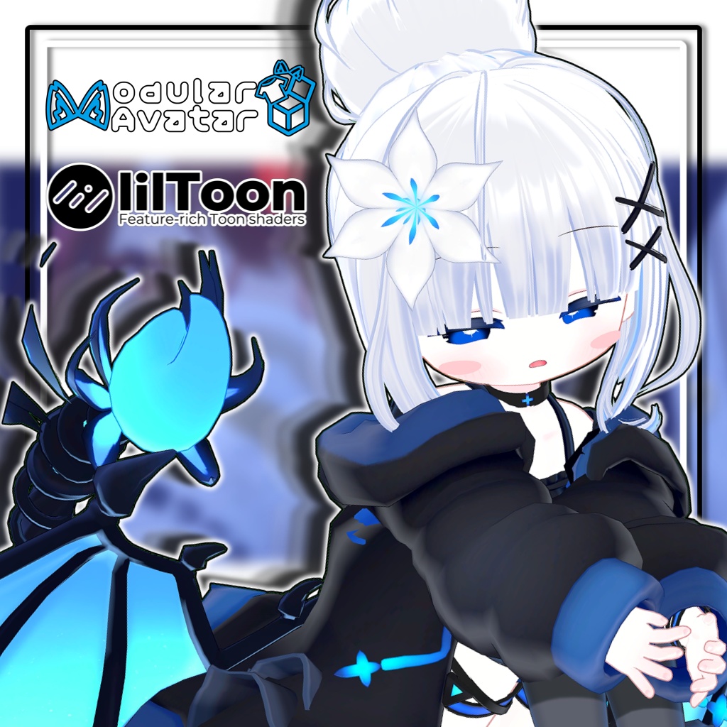 【大幅アップデート!】崩しお団子ヘア【6アバター対応】