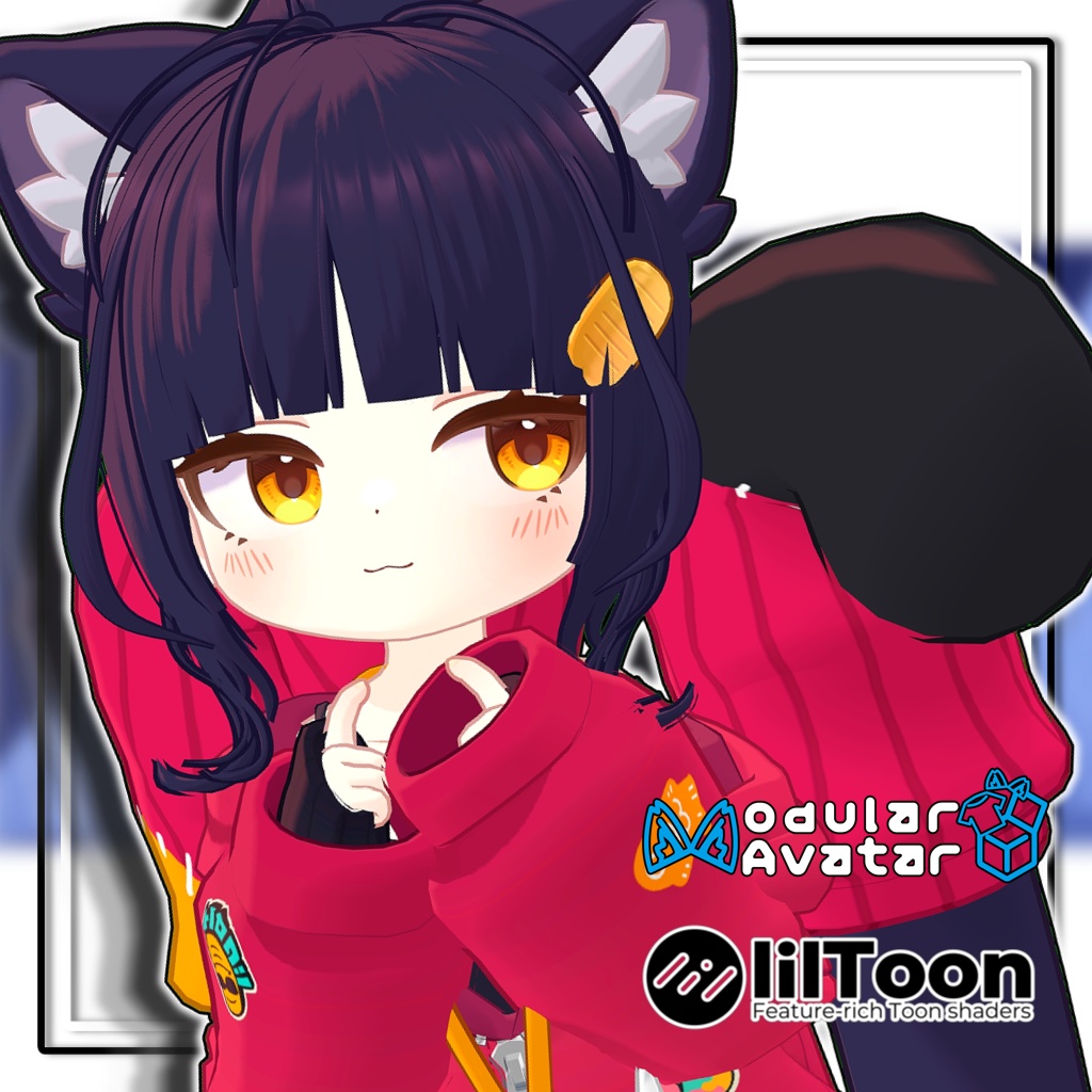 【大幅アップデート!】崩しお団子ヘア【6アバター対応】