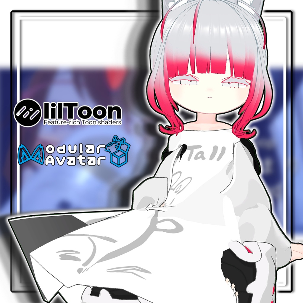 【大幅アップデート!】崩しお団子ヘア【6アバター対応】