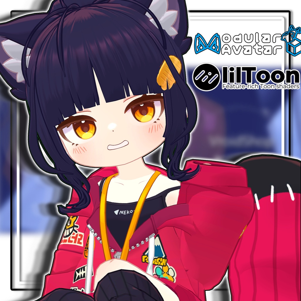 【大幅アップデート!】崩しお団子ヘア【6アバター対応】