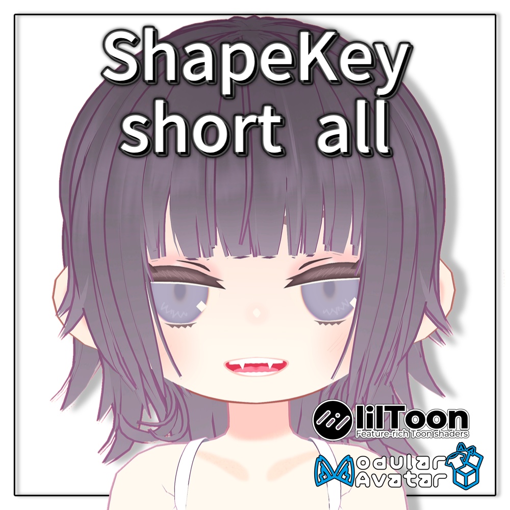 【MA,レオタリオタ対応】外はねハッシュヘア【髪型】