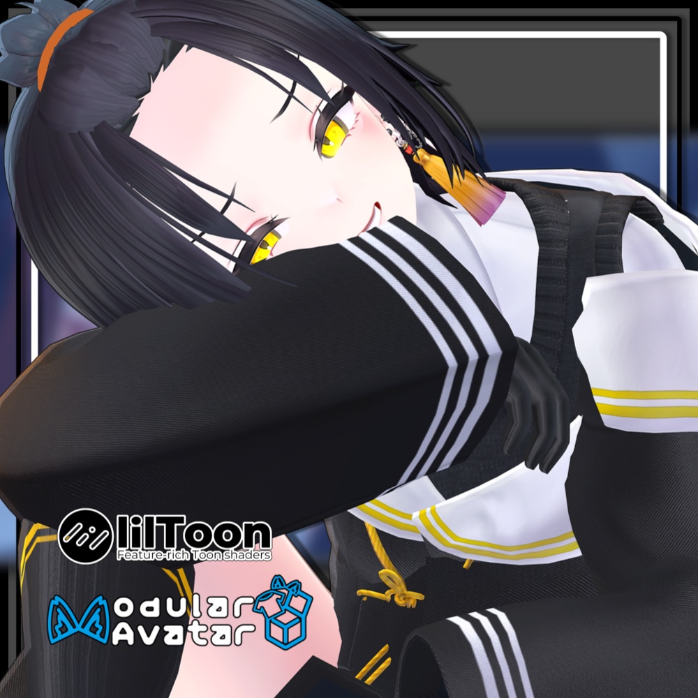 【16アバター対応】ポンパドールヘア【髪型】