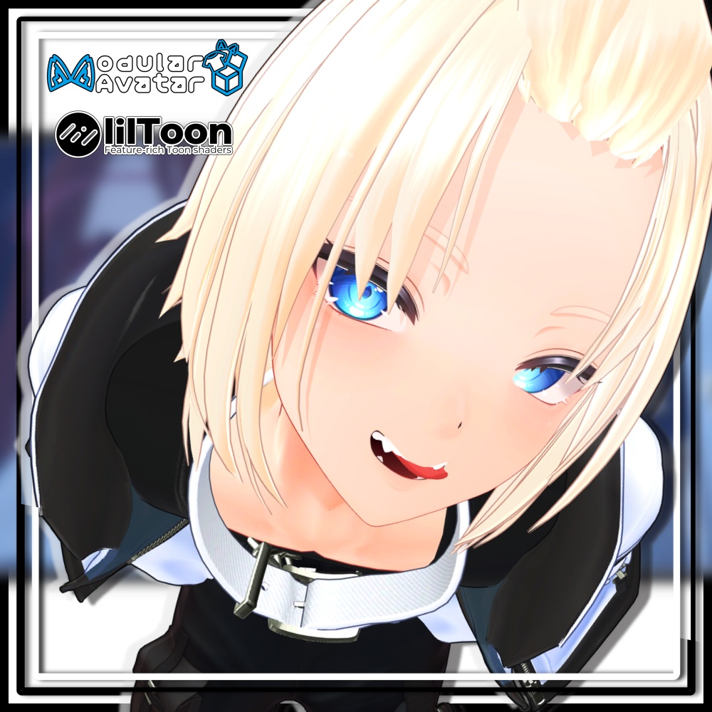 【16アバター対応】ポンパドールヘア【髪型】