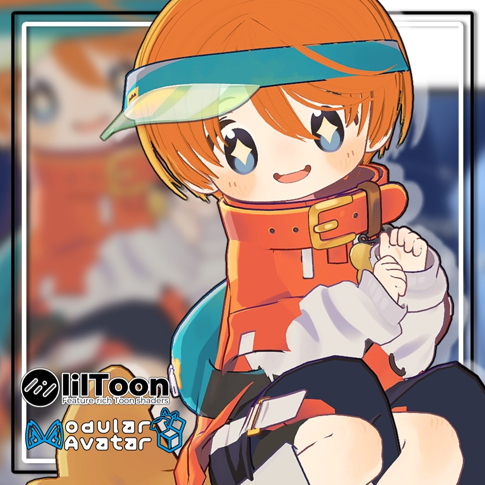 【10アバター対応】ショタボーイヘア【髪型】