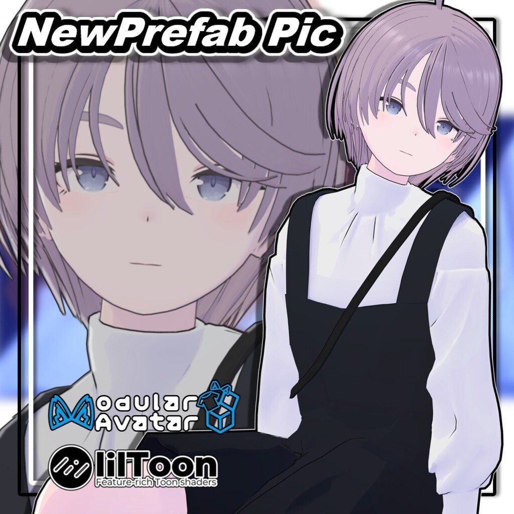 【複数アバター対応】ショタボーイヘア【髪型】
