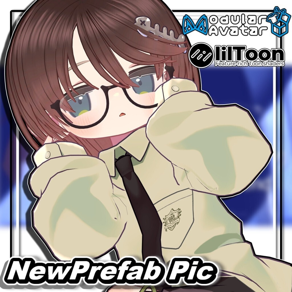 【複数アバター対応】ショタボーイヘア【髪型】