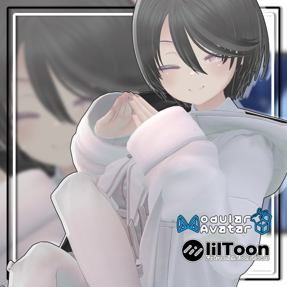 【10アバター対応】ショタボーイヘア【髪型】