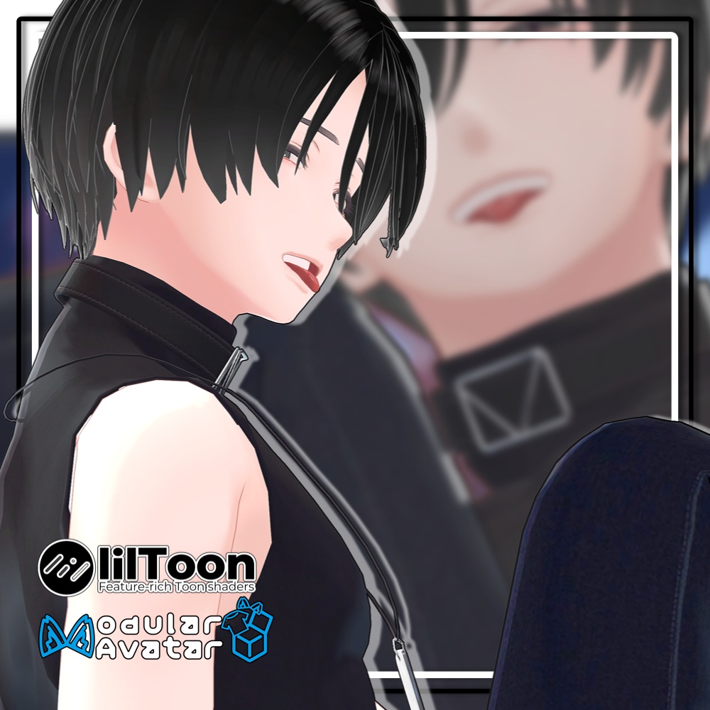 【10アバター対応】ショタボーイヘア【髪型】