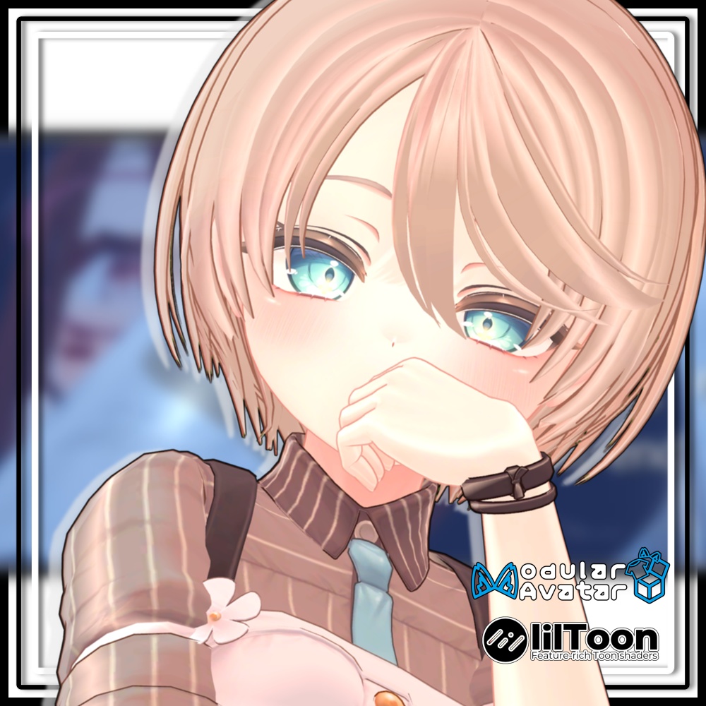 【10アバター対応】ショタボーイヘア【髪型】