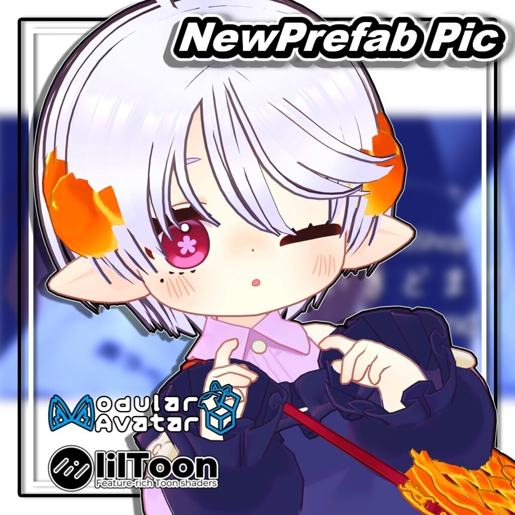 【複数アバター対応】ショタボーイヘア【髪型】