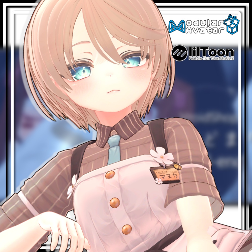 【10アバター対応】ショタボーイヘア【髪型】