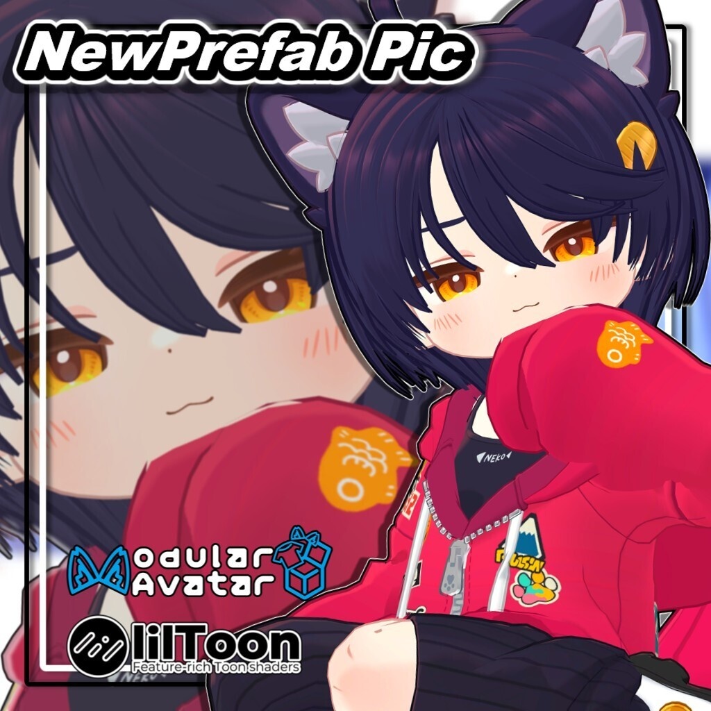 【複数アバター対応】ショタボーイヘア【髪型】