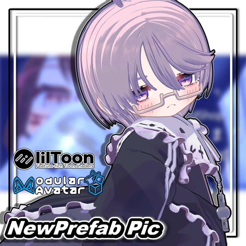 【複数アバター対応】ショタボーイヘア【髪型】