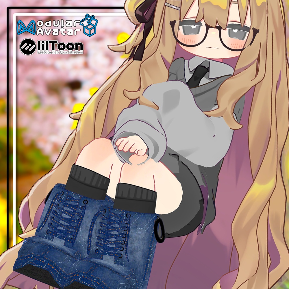 裁縫ドラゴンブーツ&デニムブーツ