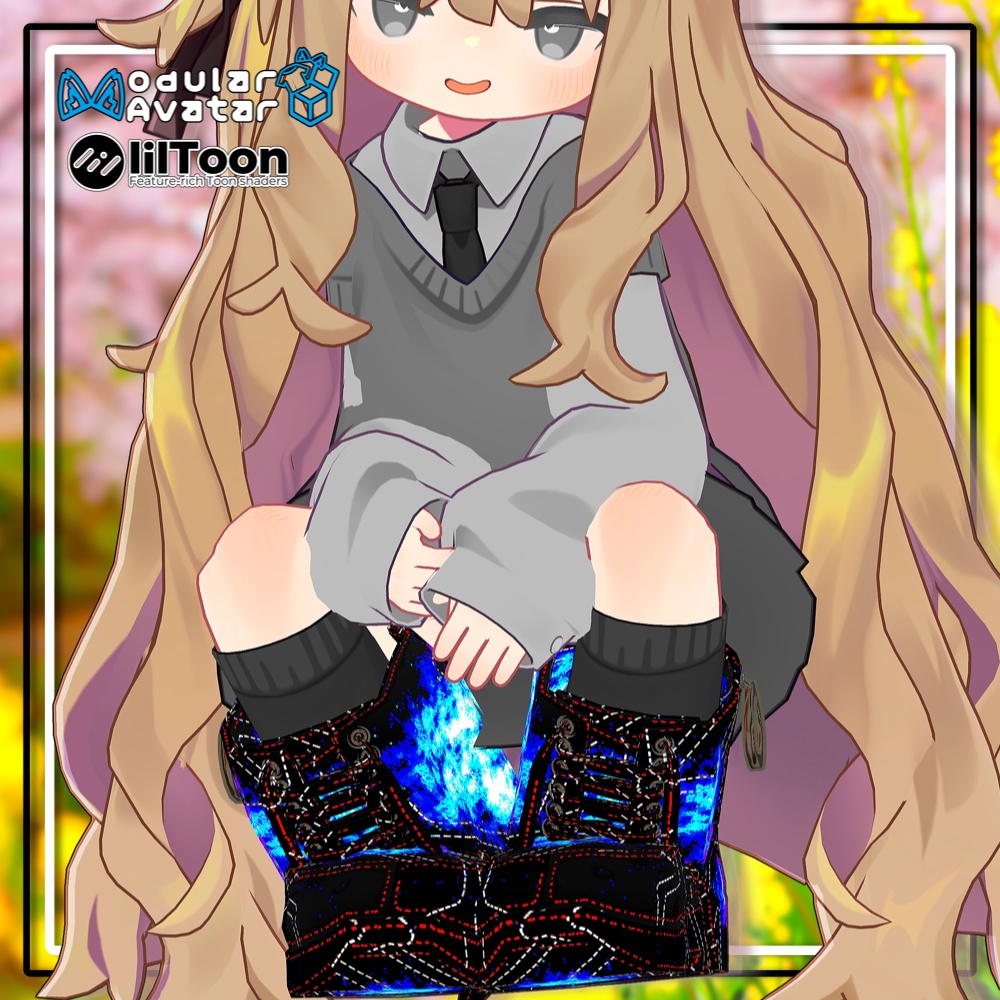 裁縫ドラゴンブーツ&デニムブーツ