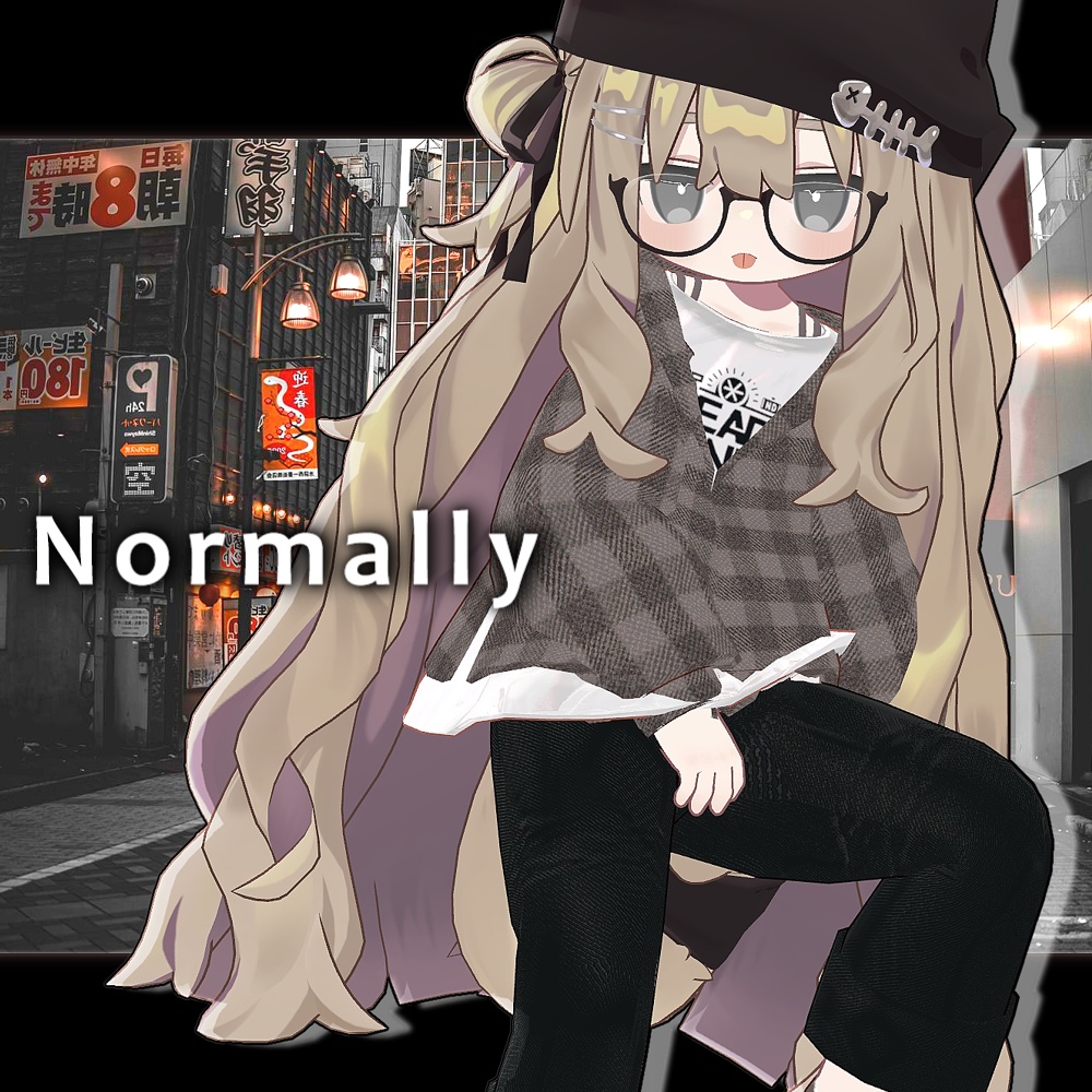 【複数アバター対応】Normally【衣装セット】