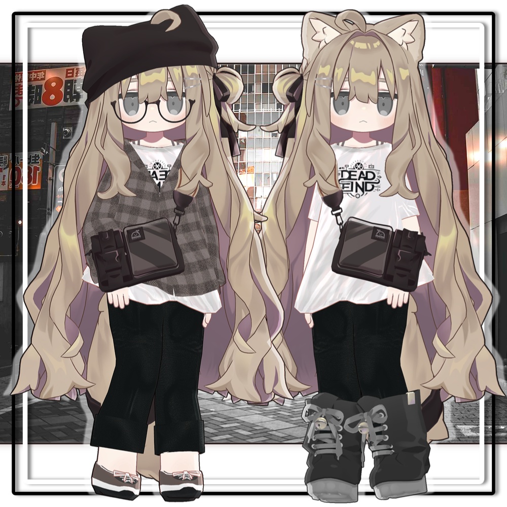 【複数アバター対応】Normally【衣装セット】