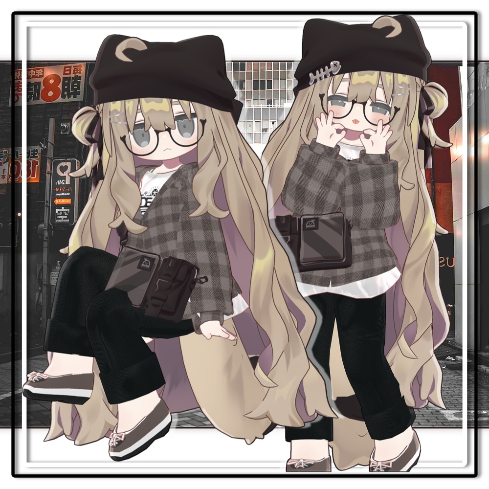 【複数アバター対応】Normally【衣装セット】