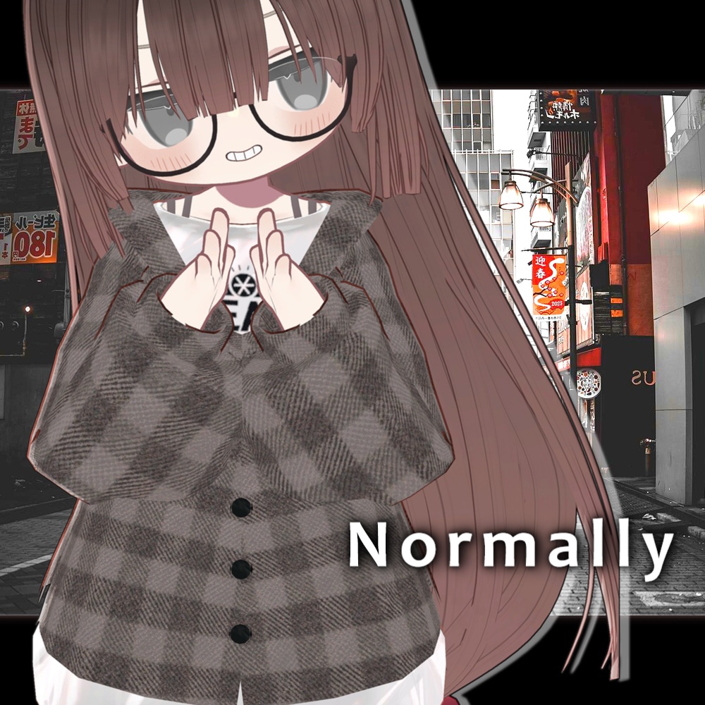 【複数アバター対応】Normally【衣装セット】