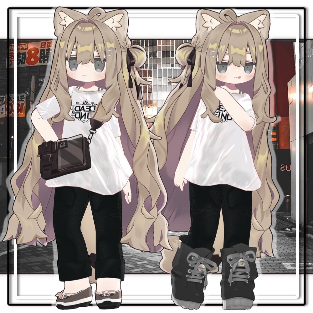 【複数アバター対応】Normally【衣装セット】