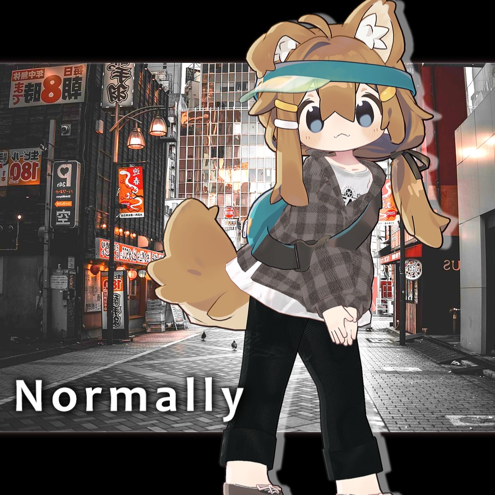 【複数アバター対応】Normally【衣装セット】