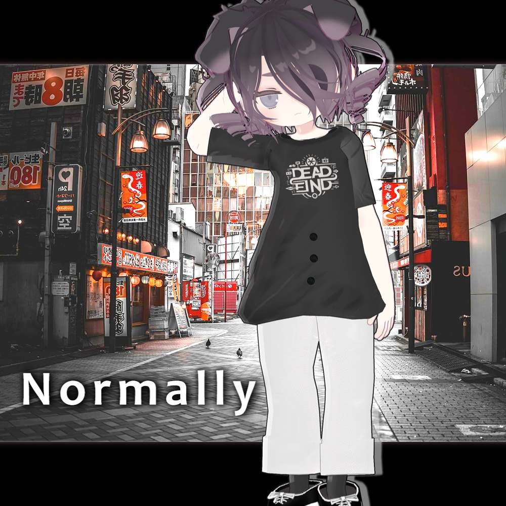 【複数アバター対応】Normally【衣装セット】