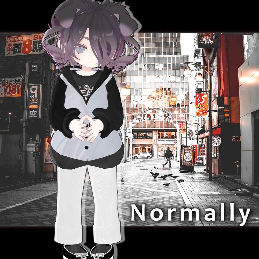 【複数アバター対応】Normally【衣装セット】