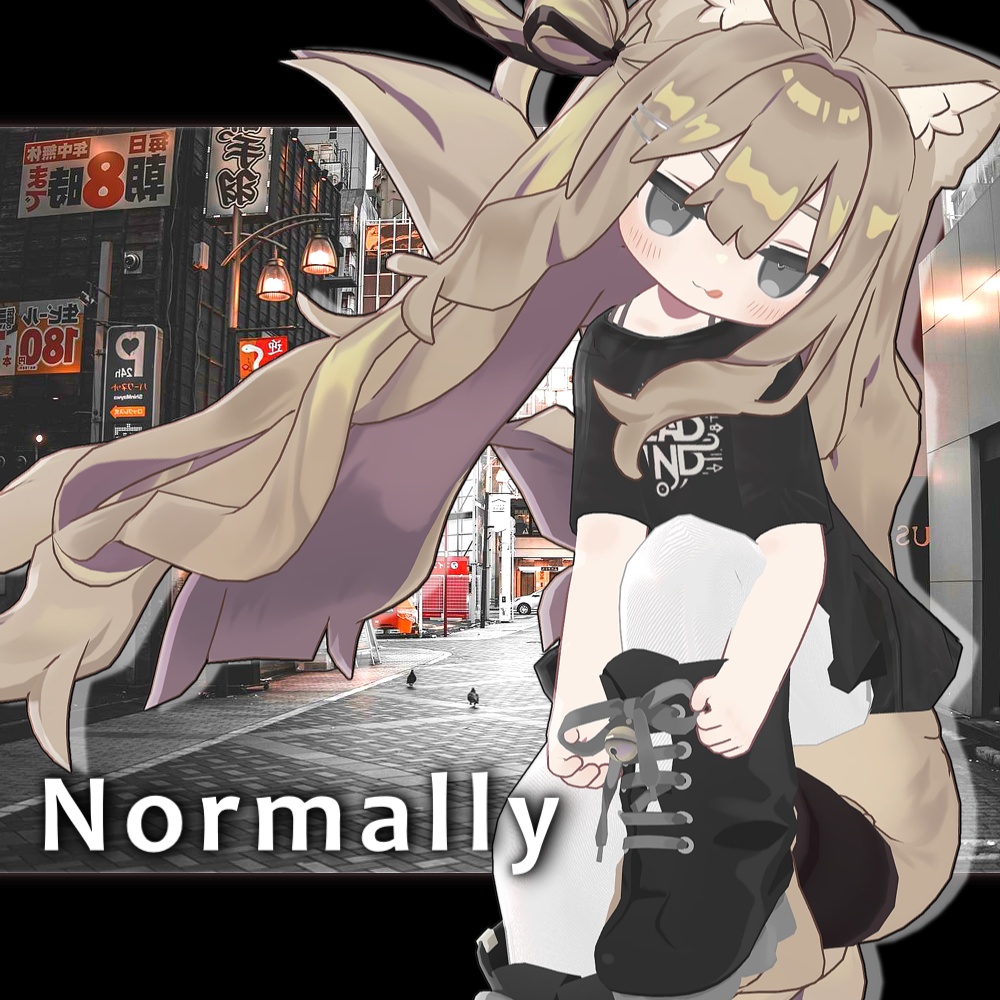 【複数アバター対応】Normally【衣装セット】