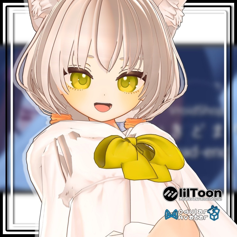 【複数アバター対応】ずっしりおさげヘア/Heavy pigtails【MA対応】