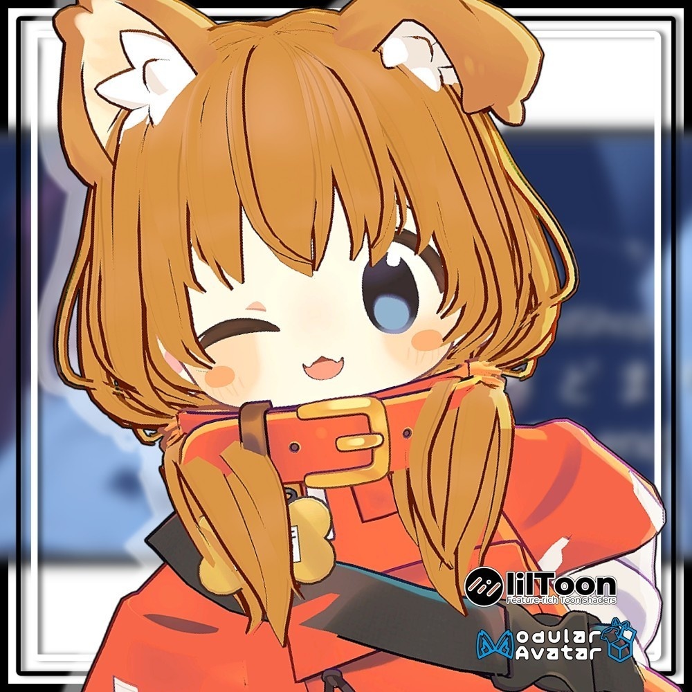 【複数アバター対応】ずっしりおさげヘア/Heavy pigtails【MA対応】