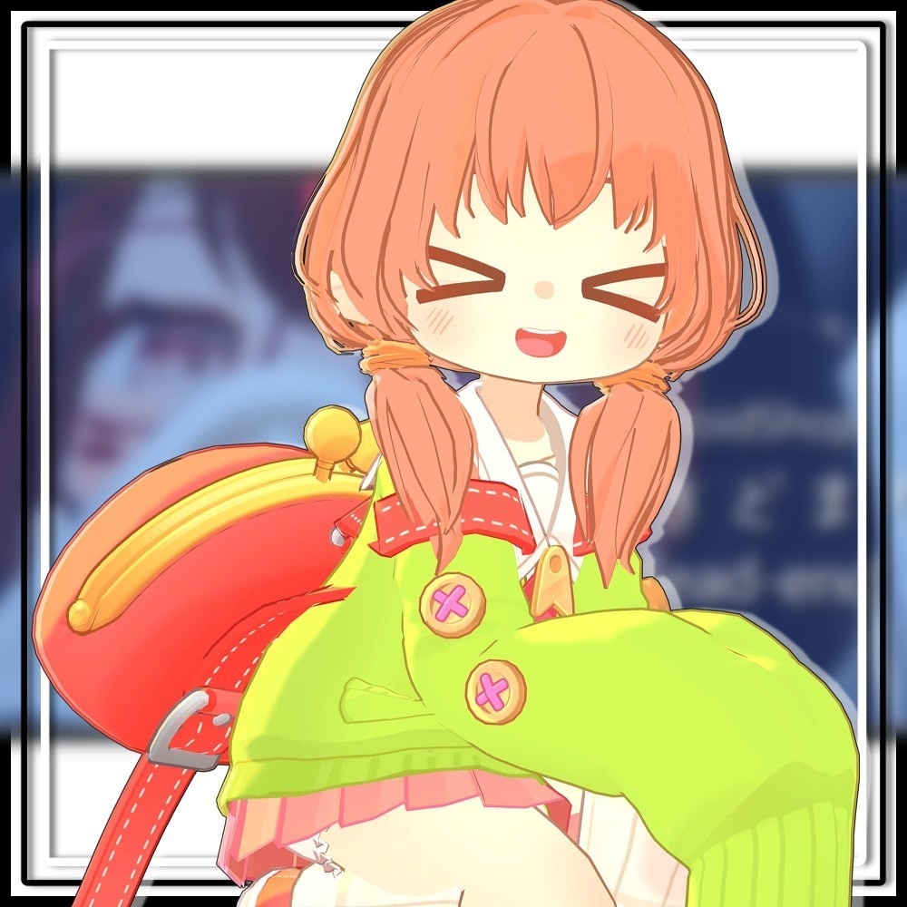 【複数アバター対応】ずっしりおさげヘア/Heavy pigtails【MA対応】