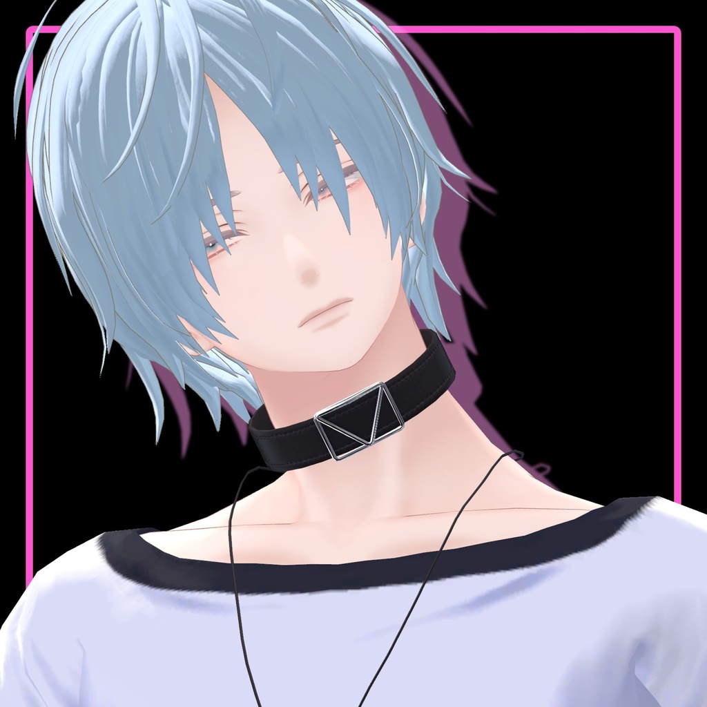 【複数アバター対応】メンズロングヘア/Men's LongHair【MA対応】