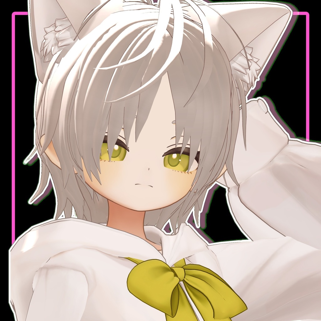 【複数アバター対応】メンズロングヘア/Men's LongHair【MA対応】