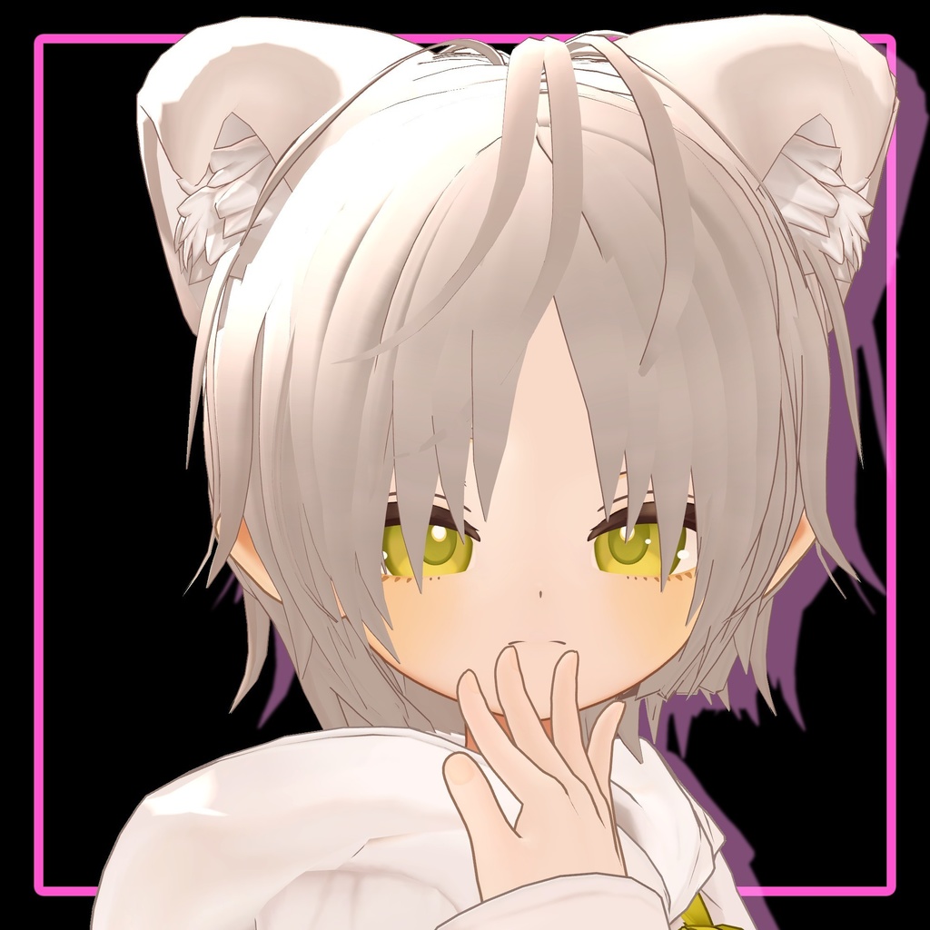 【複数アバター対応】メンズロングヘア/Men's LongHair【MA対応】