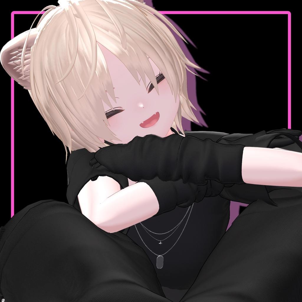 【複数アバター対応】メンズロングヘア/Men's LongHair【MA対応】