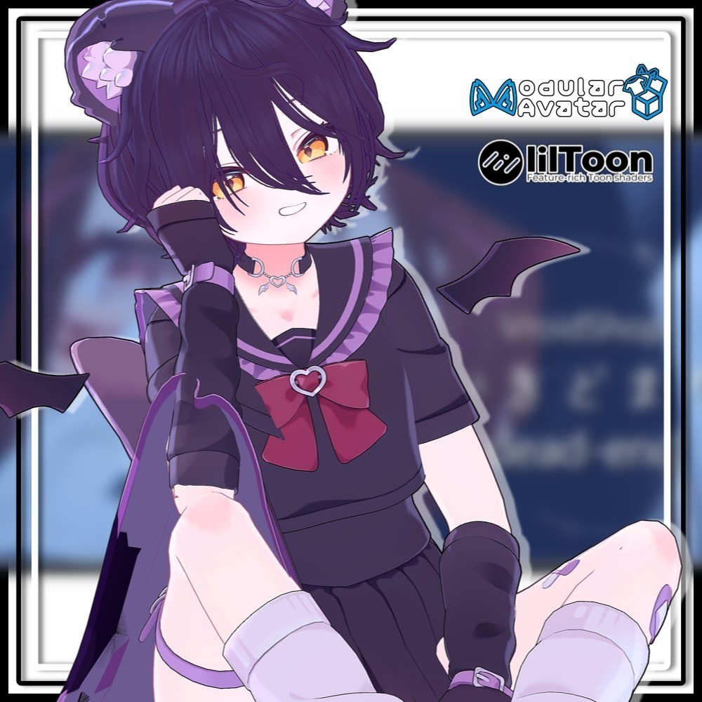 【複数アバター対応】天然パーマ【MA対応】