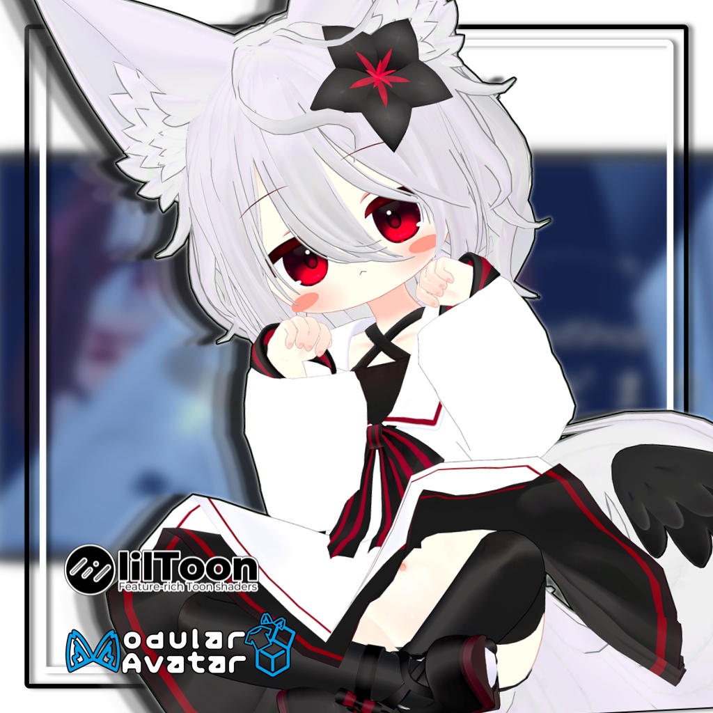 【複数アバター対応】天然パーマ【MA対応】