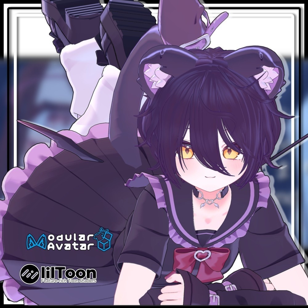 【複数アバター対応】天然パーマ【MA対応】