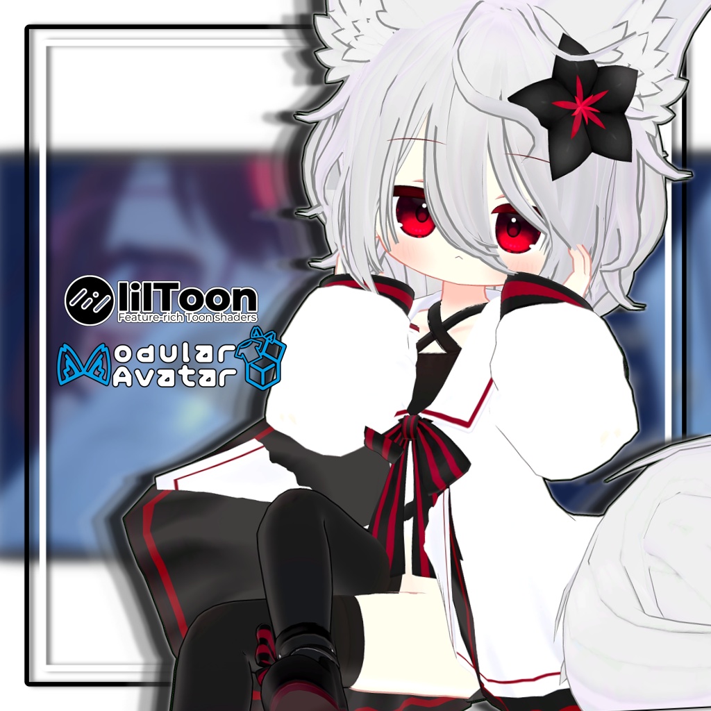 【複数アバター対応】天然パーマ【MA対応】