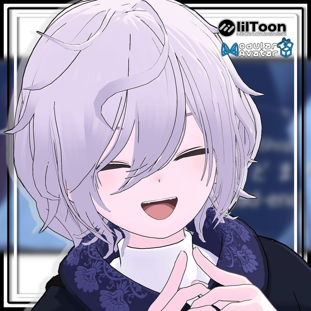 【複数アバター対応】天然パーマ【MA対応】