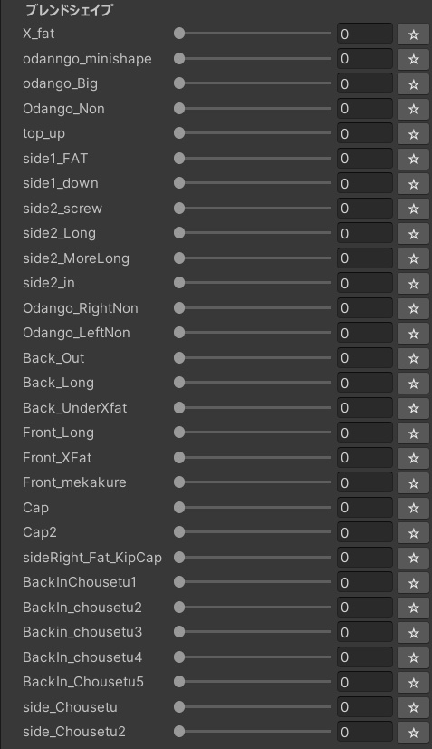 【複数アバター対応】ツインお団子ウルフ【MA対応】