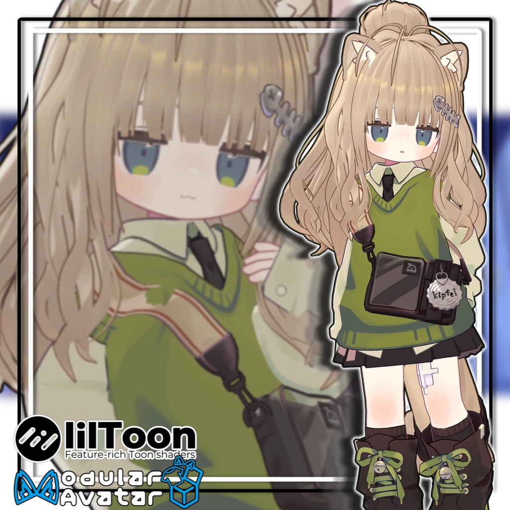 【髪型】乙姫ヘア/Mermaid princess hair【MA対応】