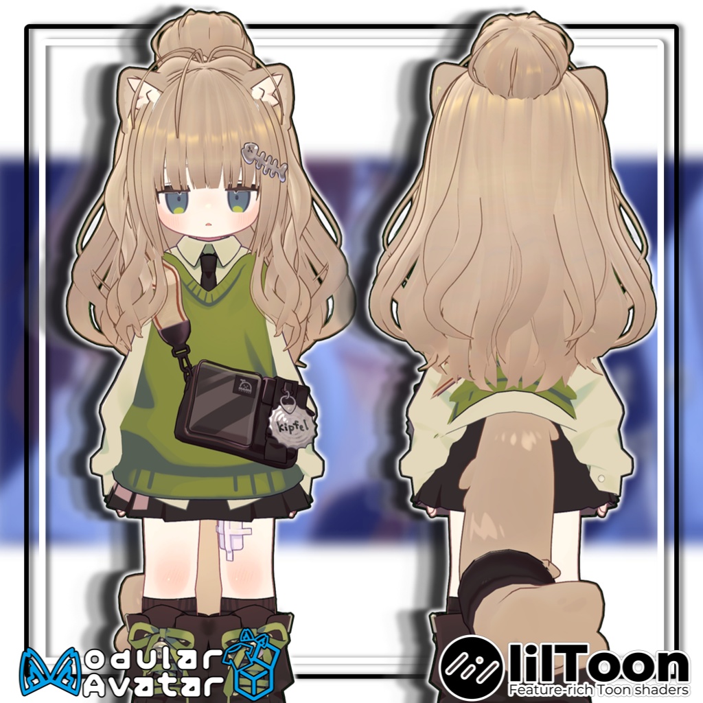 【髪型】乙姫ヘア/Mermaid princess hair【MA対応】