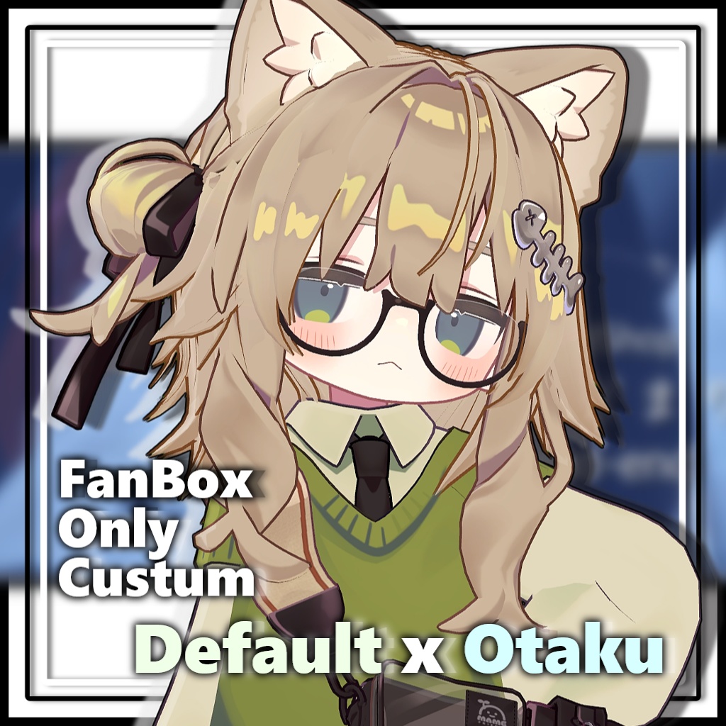 【複数アバター対応】バンダナアレンジヘア/Bandana Arrangement【MA対応】