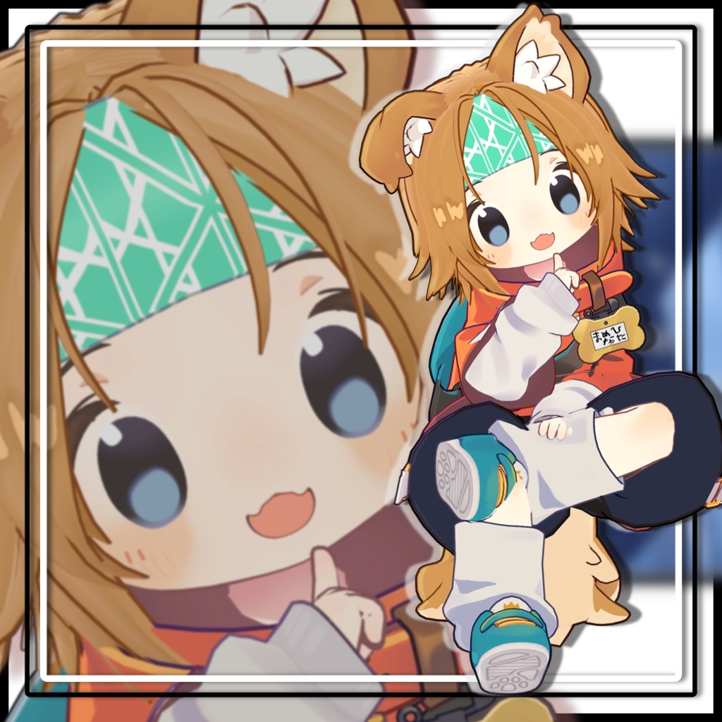 【複数アバター対応】バンダナアレンジヘア/Bandana Arrangement【MA対応】