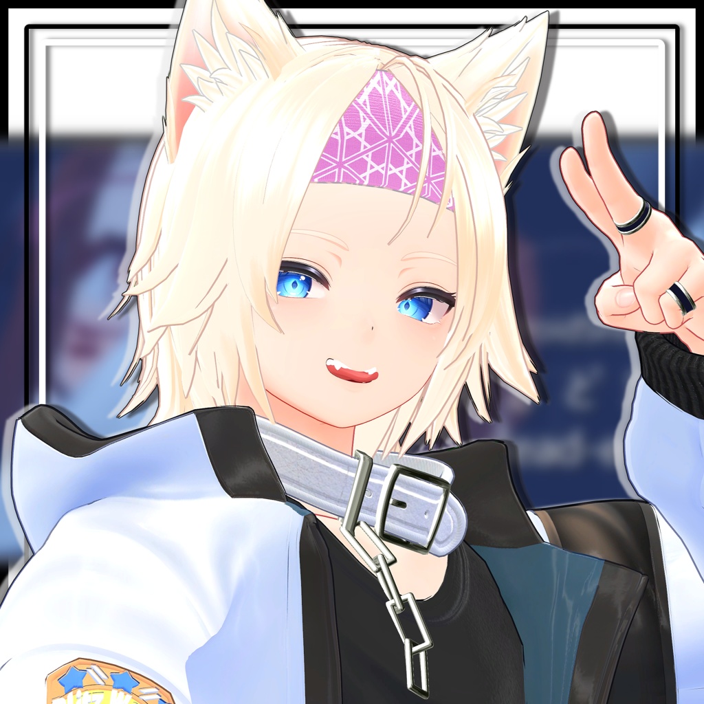 【複数アバター対応】バンダナアレンジヘア/Bandana Arrangement【MA対応】