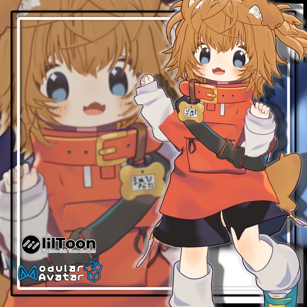 【複数アバター対応】ボリュームハイツインテール/Volume high Twin tails hair【MA対応】